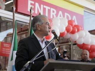 Governador do Estado, Reinaldo Azambuja, PSDB.
 (Foto: João Paulo Gonçalves).
