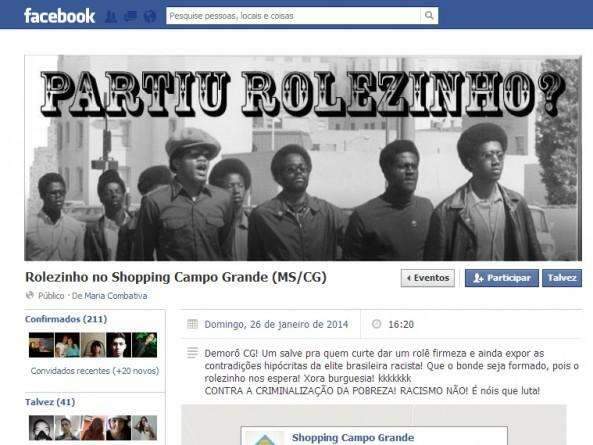 Grupo organiza &ldquo;rolezinho&rdquo; contra a discrimina&ccedil;&atilde;o em shopping da Capital