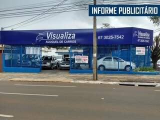 A locadora Visualiza fica na Av. Afonso Pena, 170 esquina com a rua Guia Lopes. - Foto Divulgação