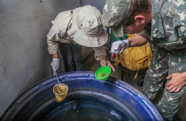 No Estado, a&ccedil;&otilde;es de combate &agrave; dengue n&atilde;o entram em 15% das casas