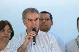 Reinaldo participa de reunião do Condel em Brasília, nesta quarta-feira (Foto: Marina Pacheco)