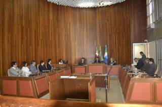 O resultado do mutirão carcerário foi apresentado hoje, no Tribunal de Justiça de Mato Grosso do Sul (Foto: Pedro Peralta)