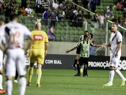 América Mineiro vence em casa por 2 a 1 sobre o Vasco 