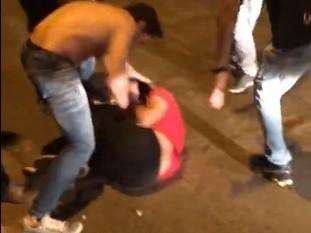 Fam&iacute;lia tenta retirar da internet v&iacute;deo de espancamento em briga de rua