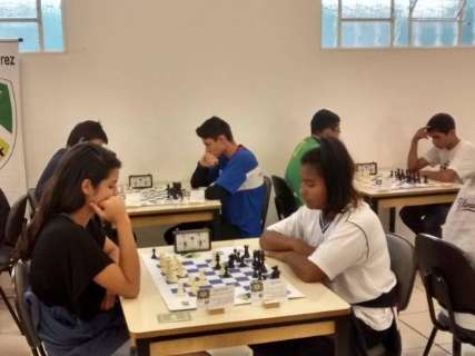 Xadrez define seus campeões nos Jogos Escolares na Capital 