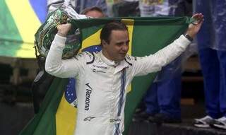 Felipe Massa fez sua última prova em Interlagos neste domingo (Foto: Reuters)