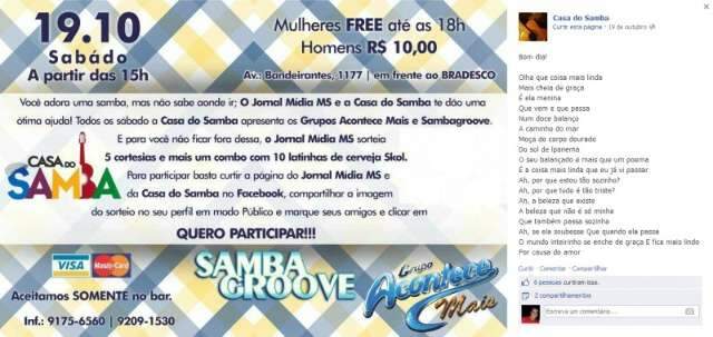 Com nova lei, bombeiros fecham Casa do Samba e notificam Praia Clube