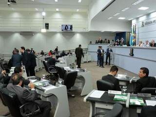 Evento vai ocorrer no plenário da Câmara Municipal (Foto: Divulgação/CMCG)