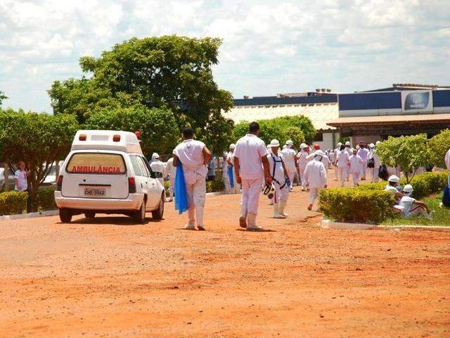 MPT inspeciona situa&ccedil;&atilde;o de frigor&iacute;fico onde vazou am&ocirc;nia