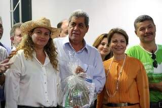 André foi homenageado pelos produtores pelo incentivo ao setor (Foto: Marcos Ermínio)