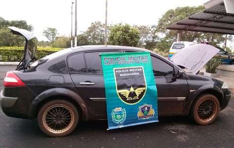 Pol&iacute;cia prende traficante com meia tonelada de maconha na MS-156