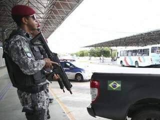 Força Nacional atua no interior do Estado para evitar conflitos agrários (Foto: José Cruz/Agência Brasil)