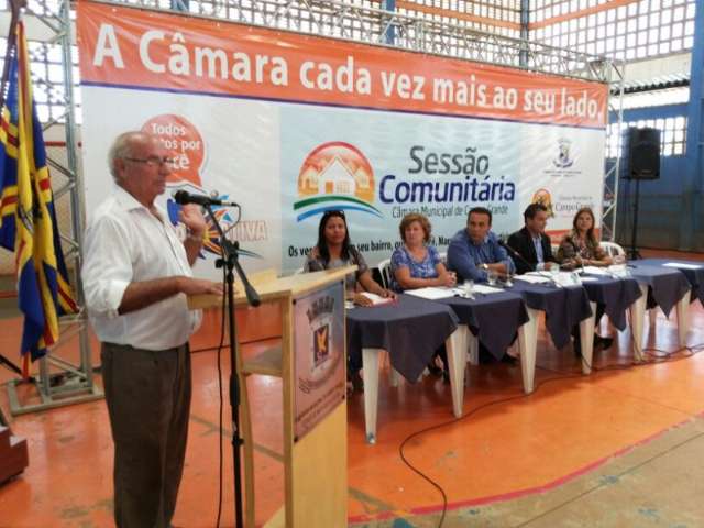 Sess&atilde;o Comunit&aacute;ria da C&acirc;mara ocorre hoje no Monte Castelo