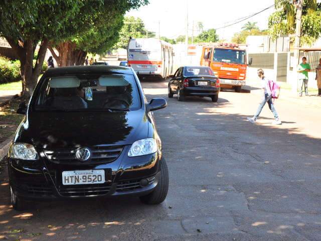  Crian&ccedil;a de 9 anos fica ferida em atropelamento pr&oacute;ximo &agrave; Base A&eacute;rea 