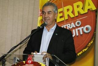 Governador Reinaldo Azambuja (PSDB); primeiro compromisso público é em Brasília(Foto: Arquivo)