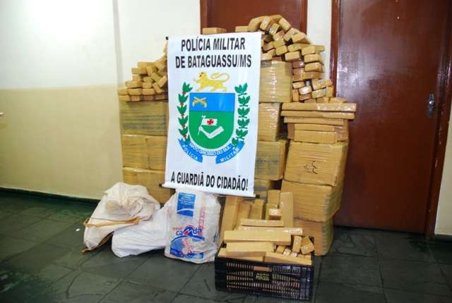 Em um dia, mais de 1,4 tonelada de maconha &eacute; apreendida em rodovias