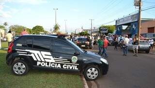 O crime ocorreu na mesma avenida em que o jornalista Paulo Rocaro morreu há 8 meses. (Foto: Tião Prado / Conesul News)