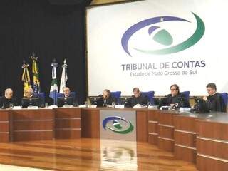 Tribunal Pleno do TCE analisaria nesta quarta-feira processo sobre prorrogação do contrato da Águas Guariroba com a Prefeitura da Capital. (Foto: Kleber Clajus)