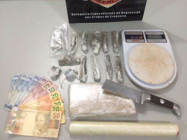 Jovem que fornecia droga em munic&iacute;pio &eacute; preso em flagrante pela Defron