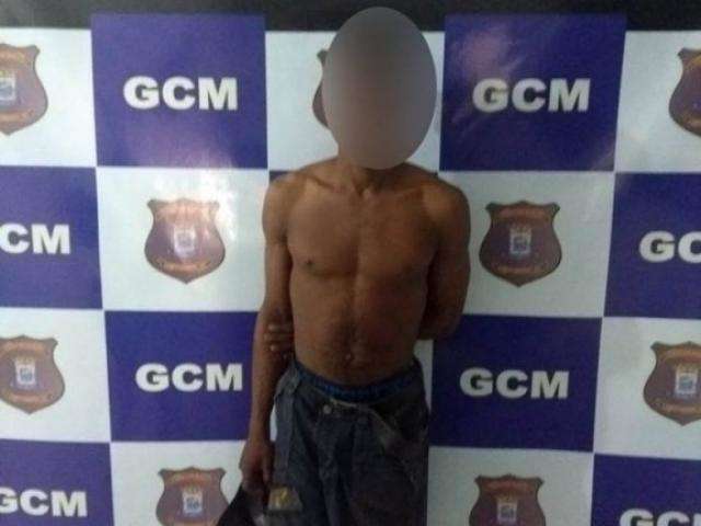 Guarda prende suspeito de quebrar c&acirc;mera de vigil&acirc;ncia