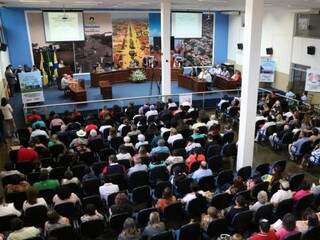 Seminário começou nesta manhã na Câmara de Vereadores de Dourados (Foto: Divulgação)