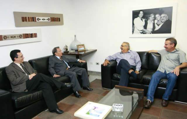  Novo presidente do TJ/MS visita a Assembleia visando harmonia entre Poderes