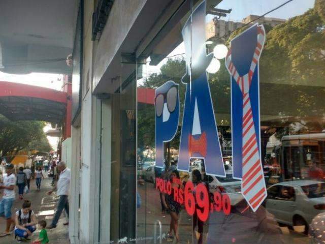 Compras para o Dia dos Pais devem movimentar R$ 153 milh&otilde;es em MS