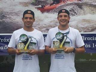 Rafael Girotto e Gustavo Figueiró foram campeões brasileiros em dupla em 2013,  agora no individual embarcam para Itália 