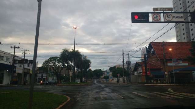 Mais chuvas est&atilde;o previstas para esta quinta-feira com temperaturas amenas