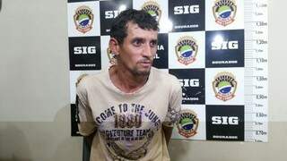 Marcelo foi preso pela Polícia Civil e confessou assassinato de zeladora (Foto: Sidney Bronka/94 FM)