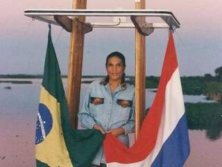 Lenilde na fronteira do Brasil com o Paraguai, assim como Antônio João.