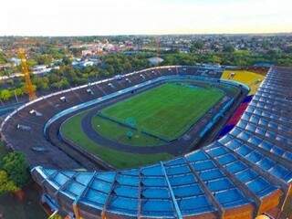Estádio Morenão visto de cima (Arquivo)