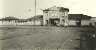 Estação Ferroviária em 1940. (Foto: Arquivo Iphan)