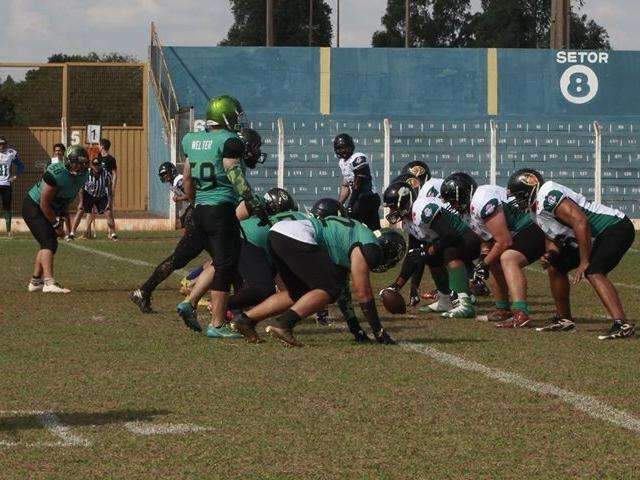 Equipe de futebol americano de MS conquista vit&oacute;ria no DF e avan&ccedil;a no campeonato