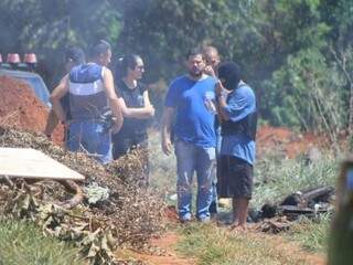 Adolescente envolvido em esquema com a delegada Aline Sinotti e investigadores (Foto: Marina Pacheco)