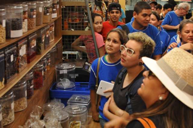 No Mercad&atilde;o, aula gastron&ocirc;mica ensina outro olhar sobre tantos sabores regionais