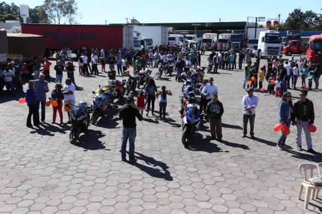Festa para S&atilde;o Crist&oacute;v&atilde;o re&uacute;ne 250 caminhoneiros de todo o pa&iacute;s