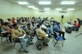 Reunião contou com 80 profissionais ligados ao setor epidemiológico. (Foto: Alcides Neto)