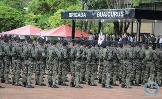 Brigada de Dourados receberá militares hoje. (Foto: Divulgação/Exército)