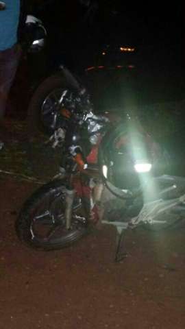 Motociclista morre ao colidir com caminhonete na BR-060 em Jardim