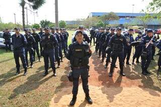 Efetivo será de 126 guardas que vão fazer a segurança de 82 bairros. (Foto: Marcelo Calazans)