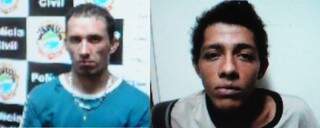 Sérgio e Paulo foram presos em flagrante por receptação (Foto: Reprodução/Rodrigo Pazinato)