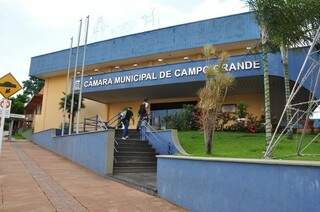 Câmara Municipal em Campo Grande. (Foto: Arquivo)