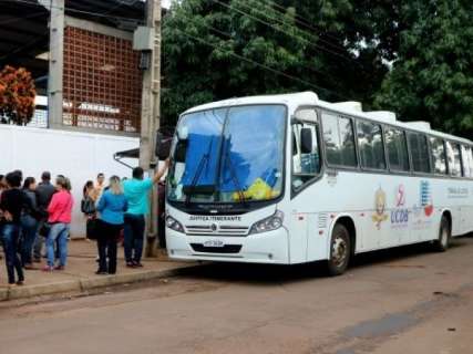 Ônibus da Justiça Itinerante voltam a atender na Capital em 15 de janeiro