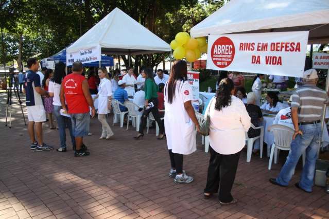  Em comemora&ccedil;&atilde;o ao Dia do Rim, mutir&atilde;o oferece exames na Pra&ccedil;a Ary Coelho