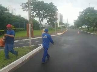 Após 4 dias de interdição, trecho da avenida Mato Grosso é liberado