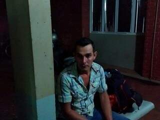 Claudio Garcia Lopes, de 37 anos, na noite da prisão. (Foto: Adilson Domingos)