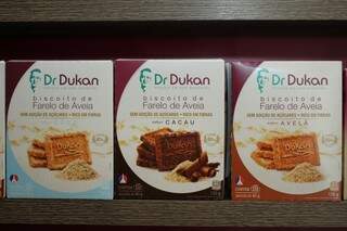 Empório traz com exclusividade a linha de produtos Dr. Dukan, das “dietas dukan”. (Foto: Marcos Ermínio)