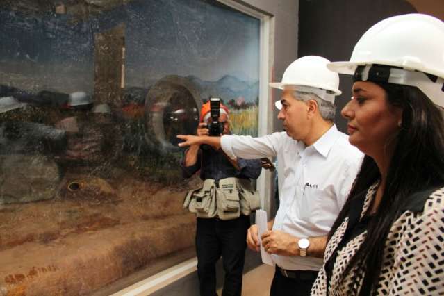 Reinaldo mant&eacute;m obra e s&oacute; auditoria pode parar Aqu&aacute;rio do Pantanal