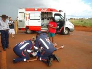 Ind&iacute;gena morre atropelada em Dourados; condutor fugiu sem prestar socorro